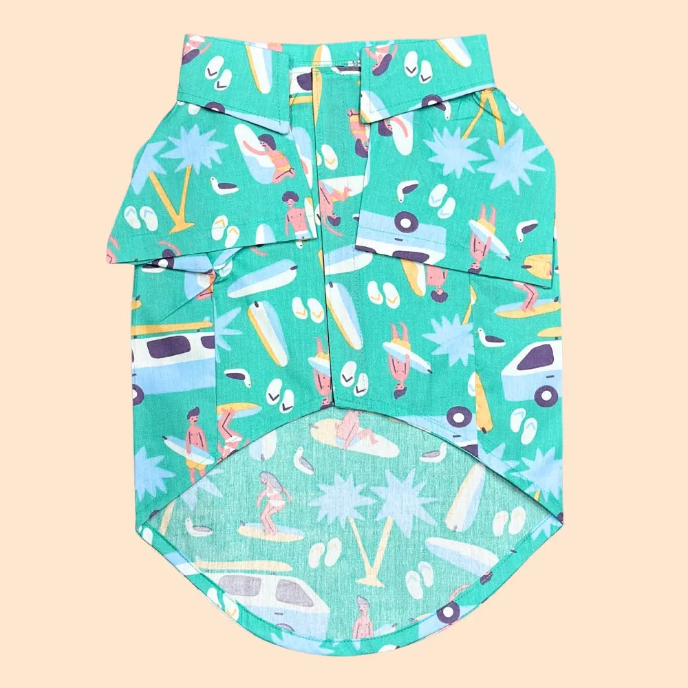 Beach Club Cotton Shirt