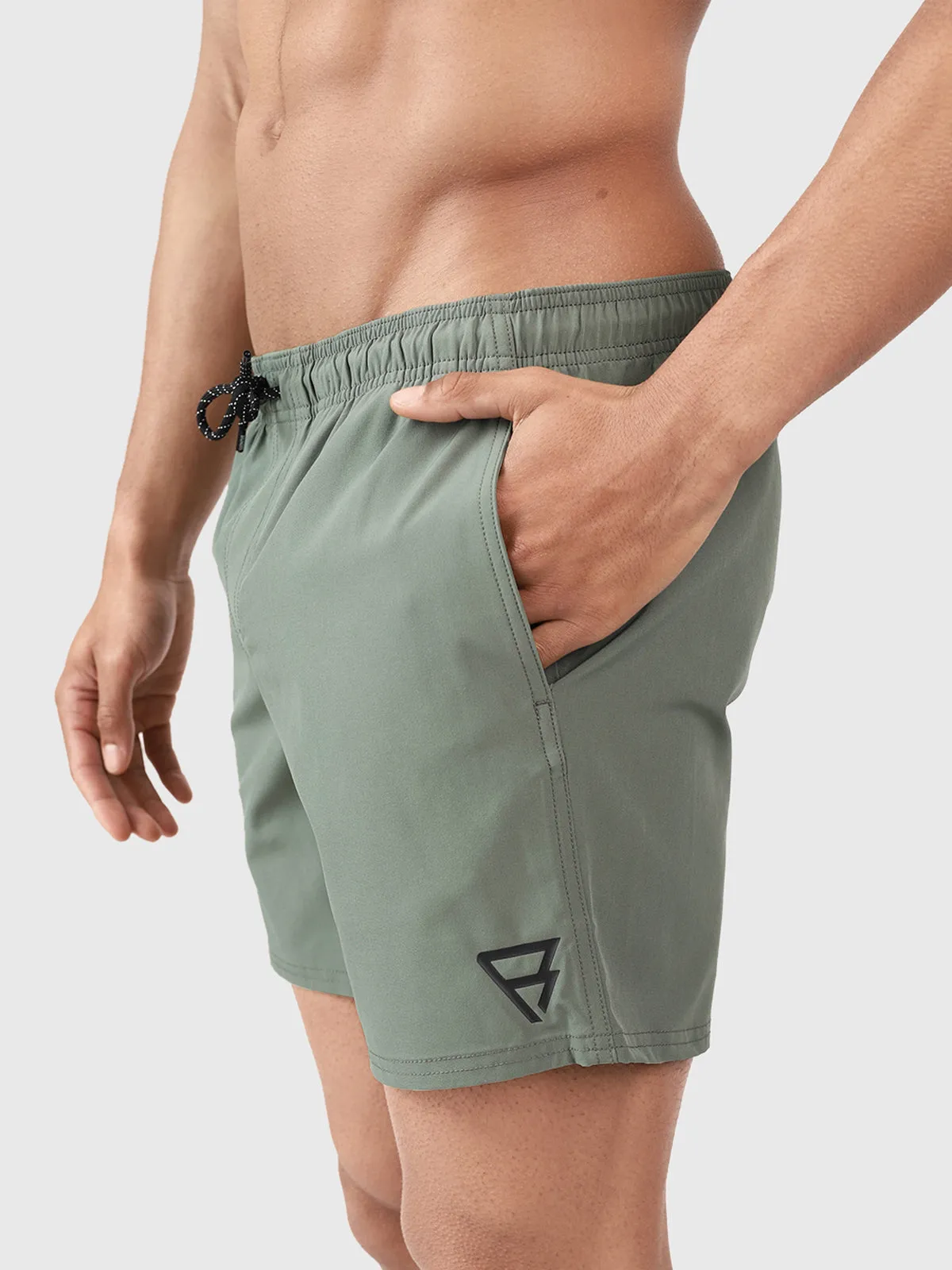 Bru-conic Men Swim Shorts | Green