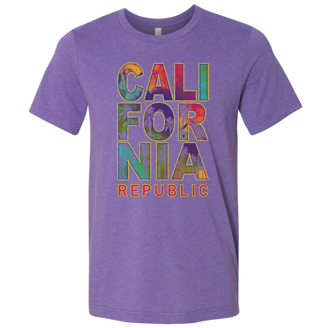 California Pastel Stitched Style Asst Colors Mens Lightweight Fitted T-Shirt/tee