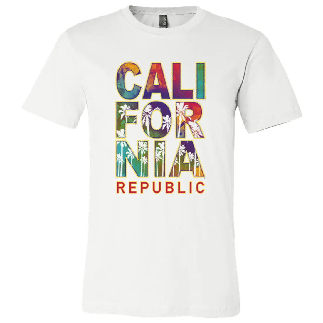 California Pastel Stitched Style Asst Colors Mens Lightweight Fitted T-Shirt/tee