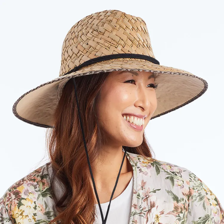 Cancer Council Straw Surf Hat - Natural