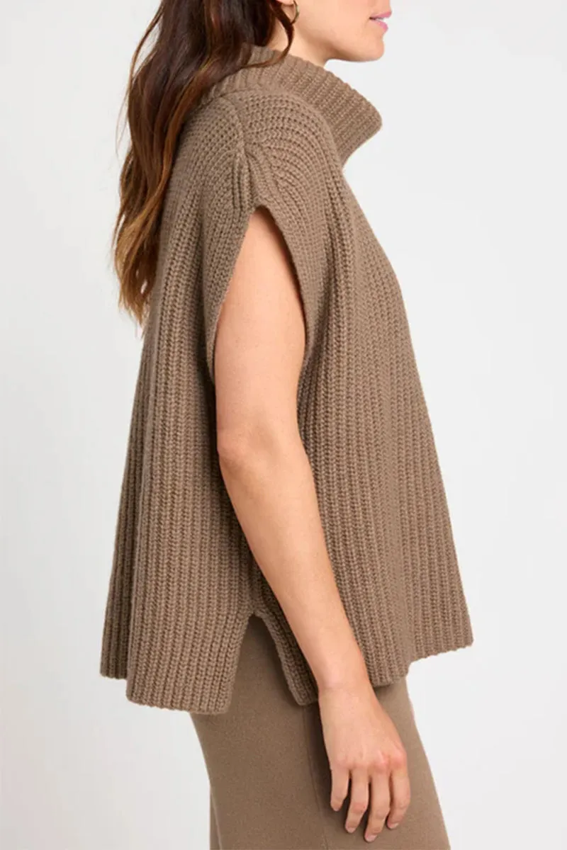 Casual Solid Color Turtleneck Sweaters(3 Colors)