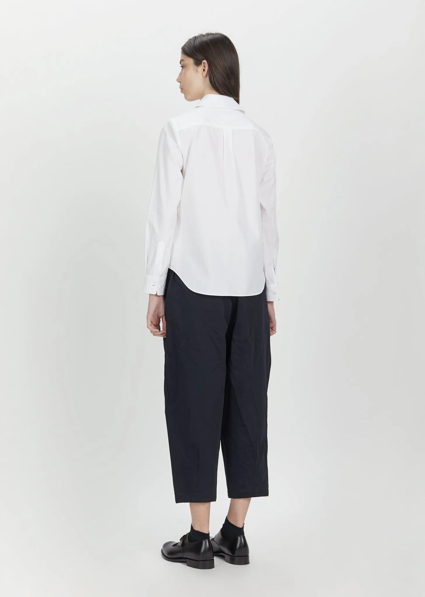 Drawstring Wide Leg Trousers