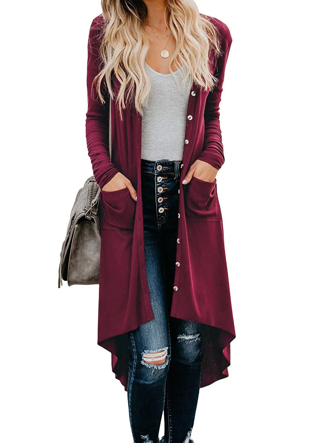 Fashion Casual Style Women's Wholesale Sweaters and Cardigans