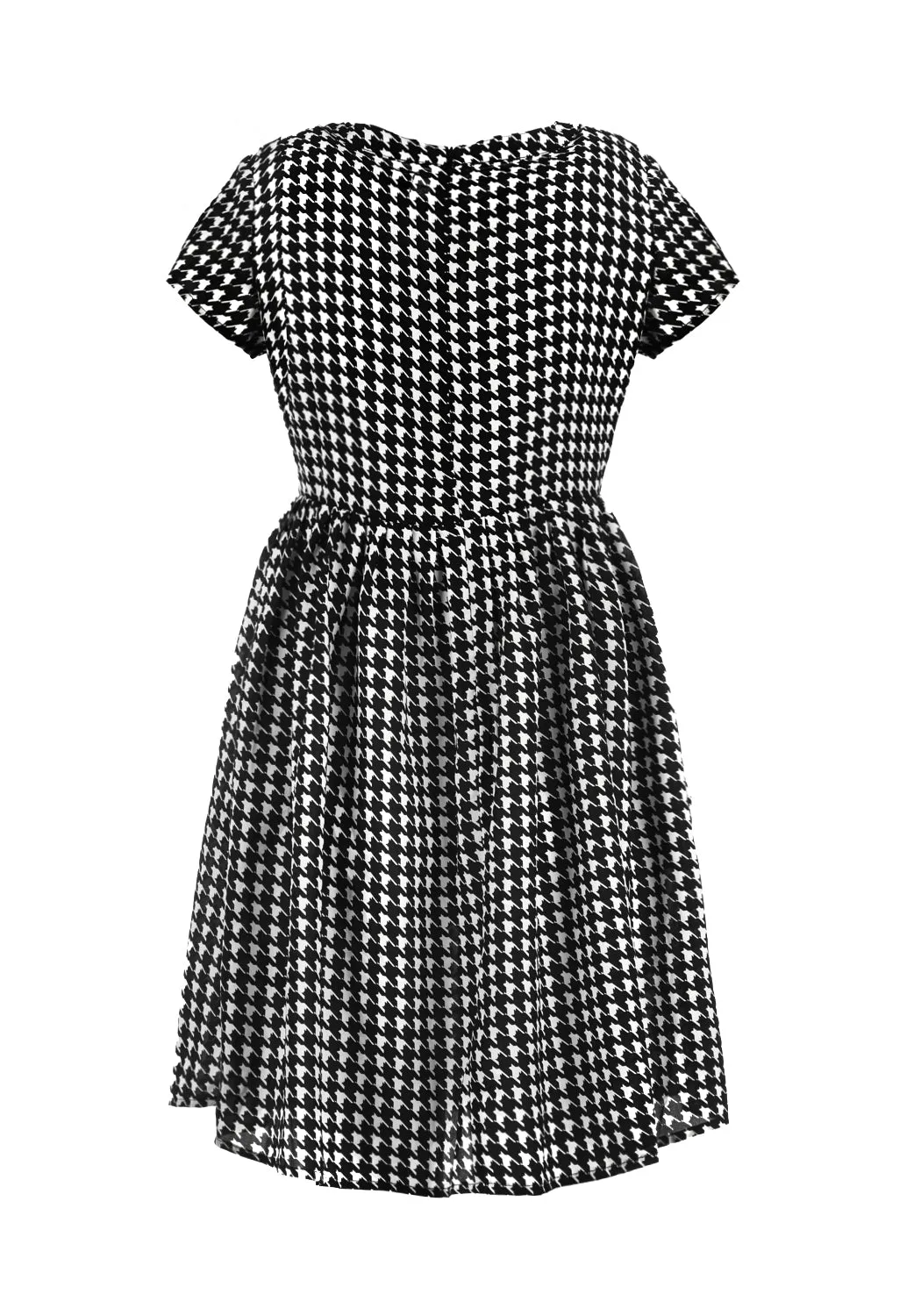 FATALE HOUNDSTOOTH SKATER DRESS