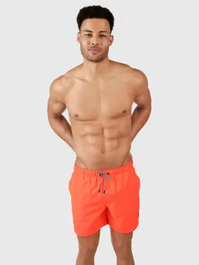 Hester Men Swimshort | Neon Orange