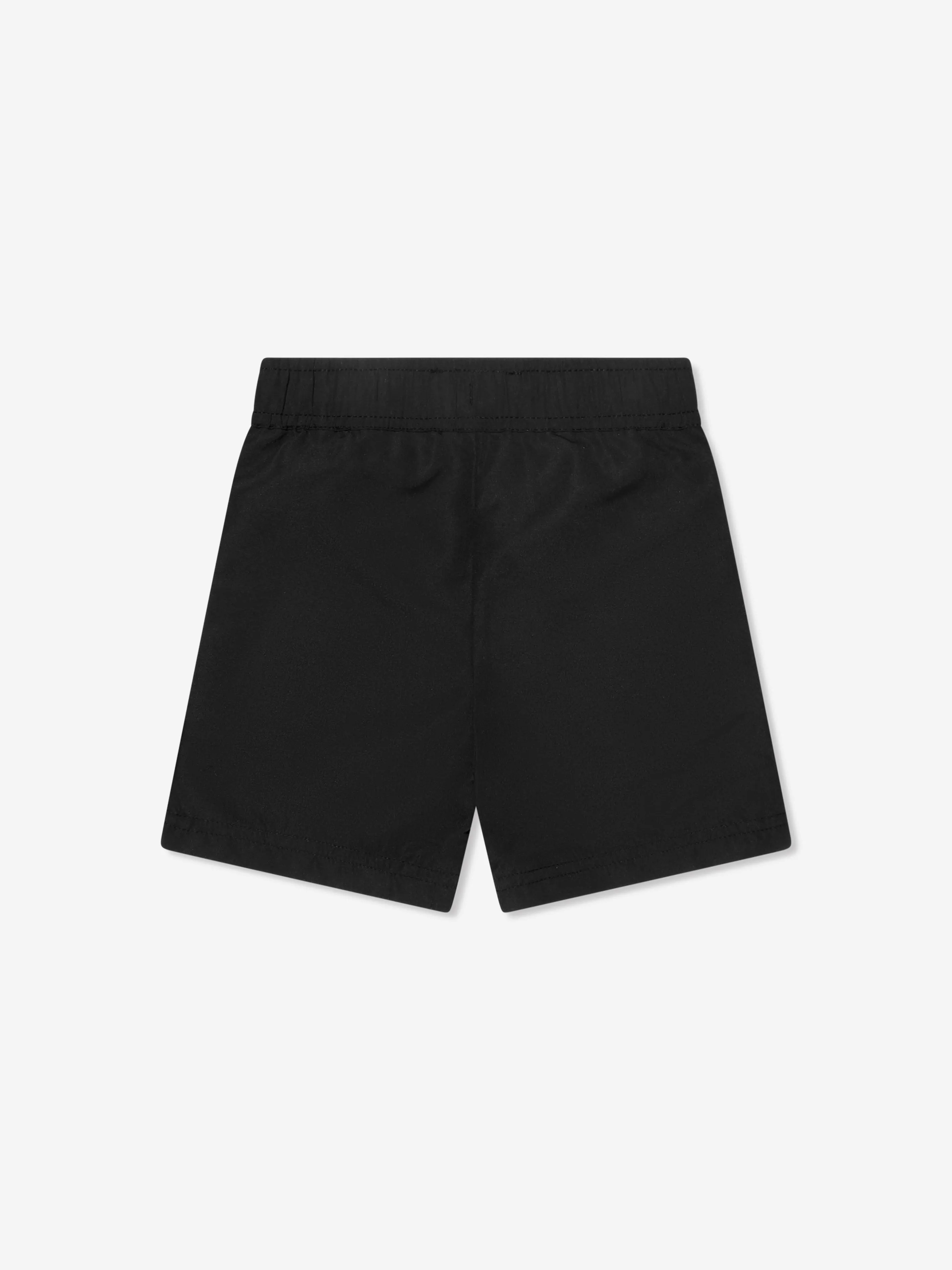 Karl Lagerfeld Boys Logo Swim Shorts in Black