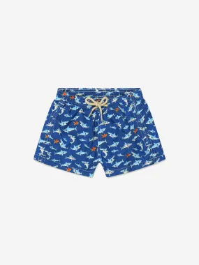 MC2 Saint Barth Boys Sharky Sea Ultralight Swim Shorts