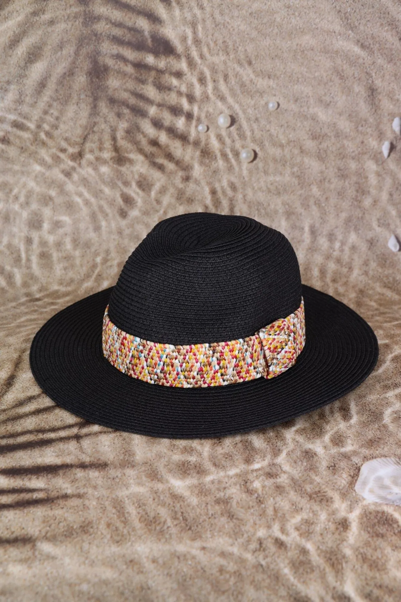 MH0146 Judy Multi Color Band Straw Hat