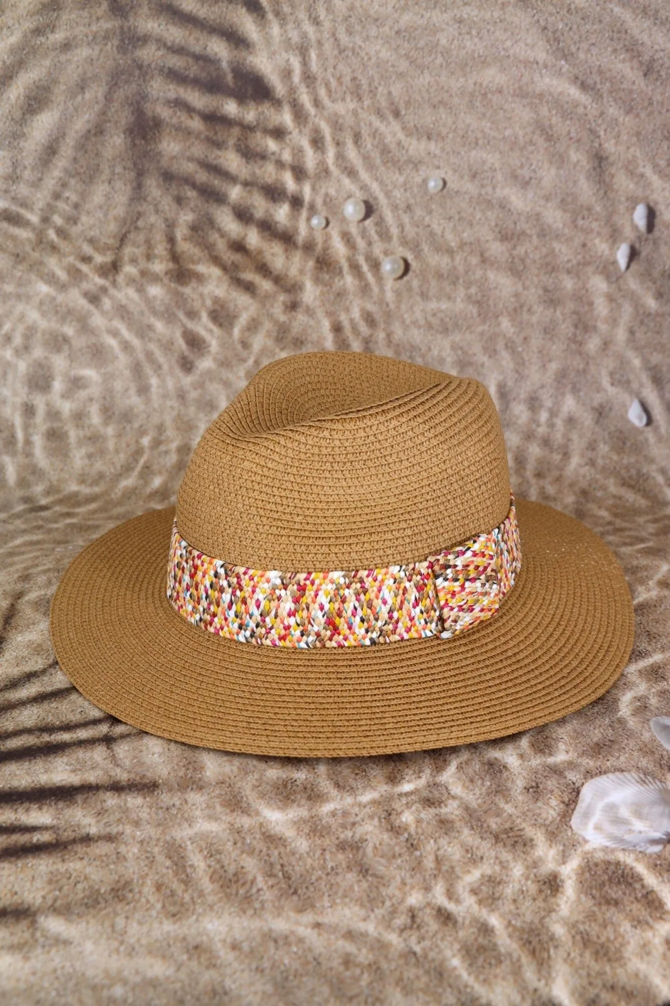 MH0146 Judy Multi Color Band Straw Hat