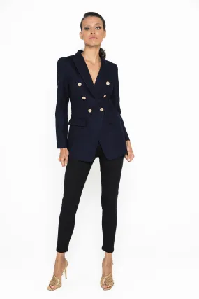 MOSSMAN - THE SIGNATURE BLAZER - NAVY