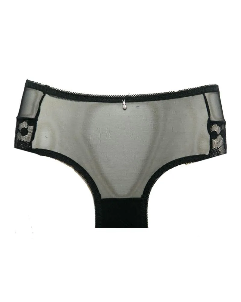 Pack of 3 - Cotton Net Panty For Women-KN334