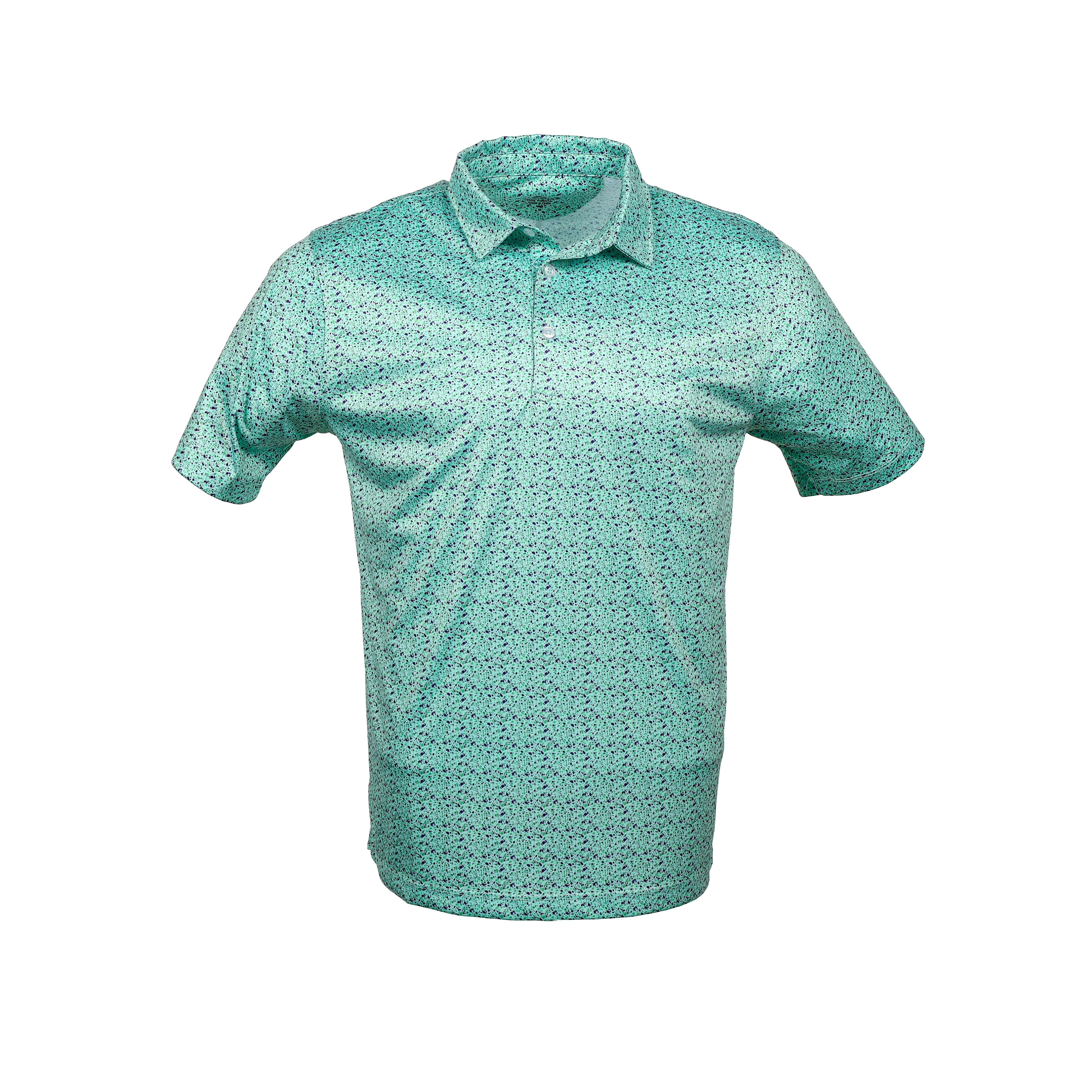 Pebble Beach - Green Men's Golf Shirt Polo