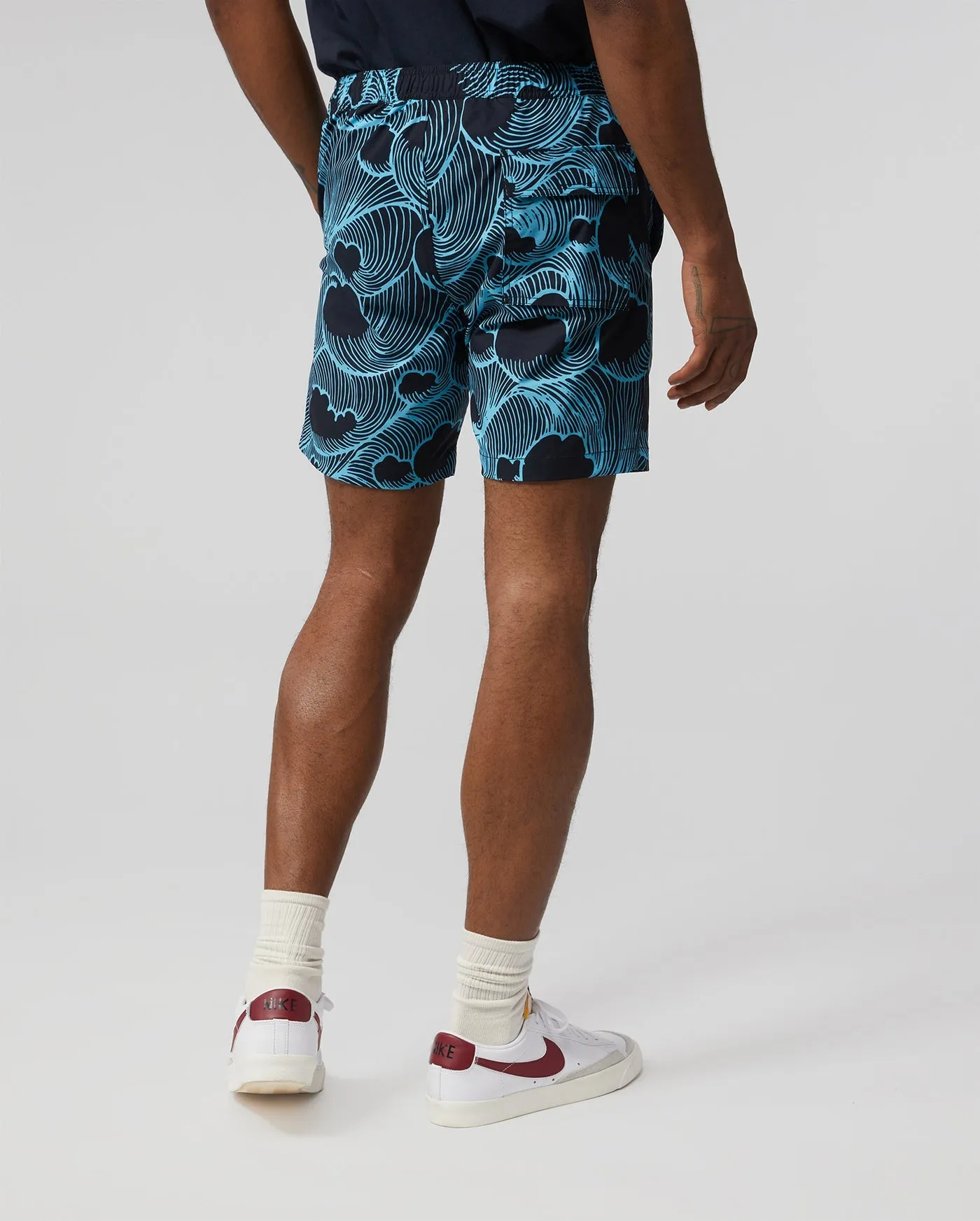 Psycho Bunny Mens Thames Swim Shorts - Navy