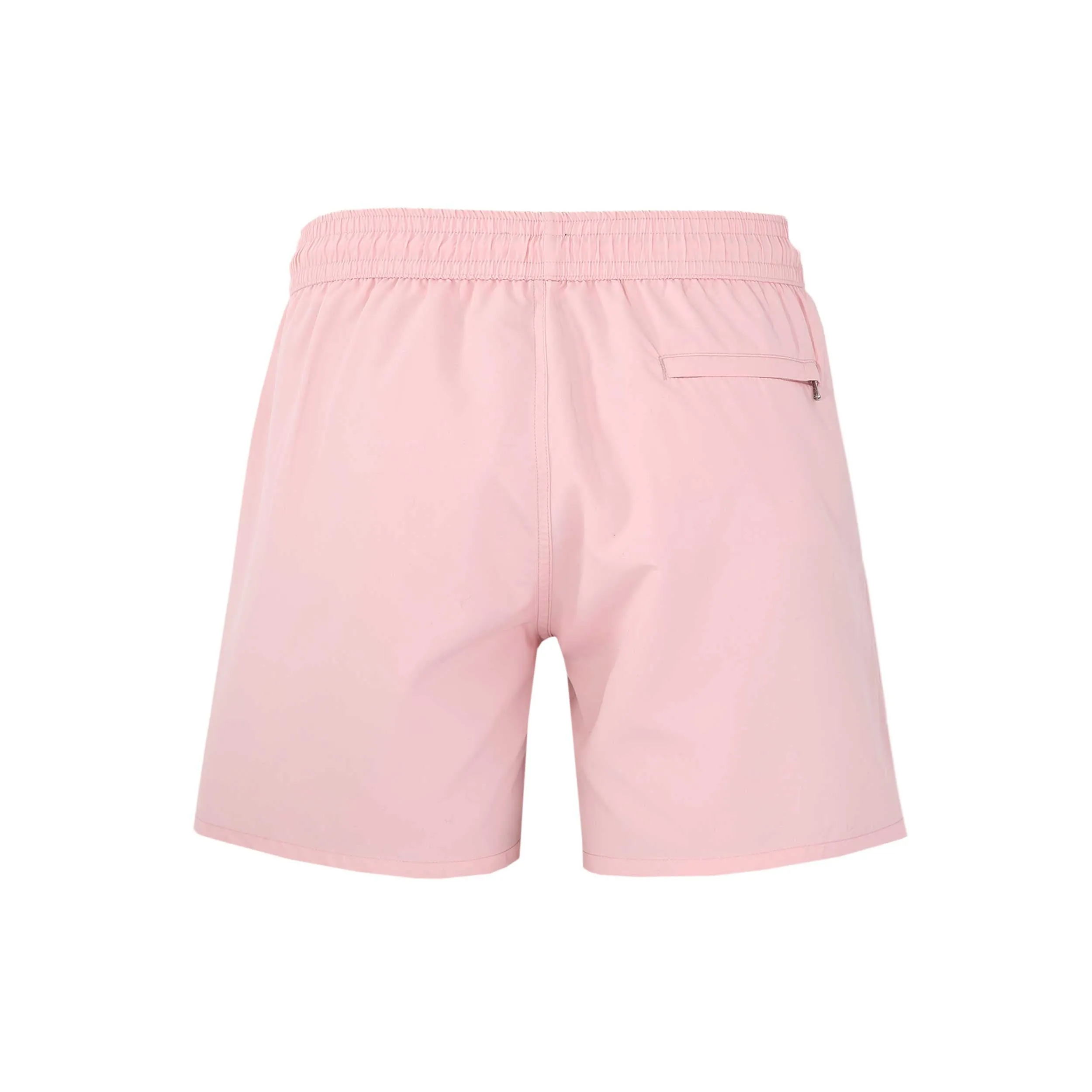 Sandbanks Badge Logo Swim Shorts in Crystal Rose