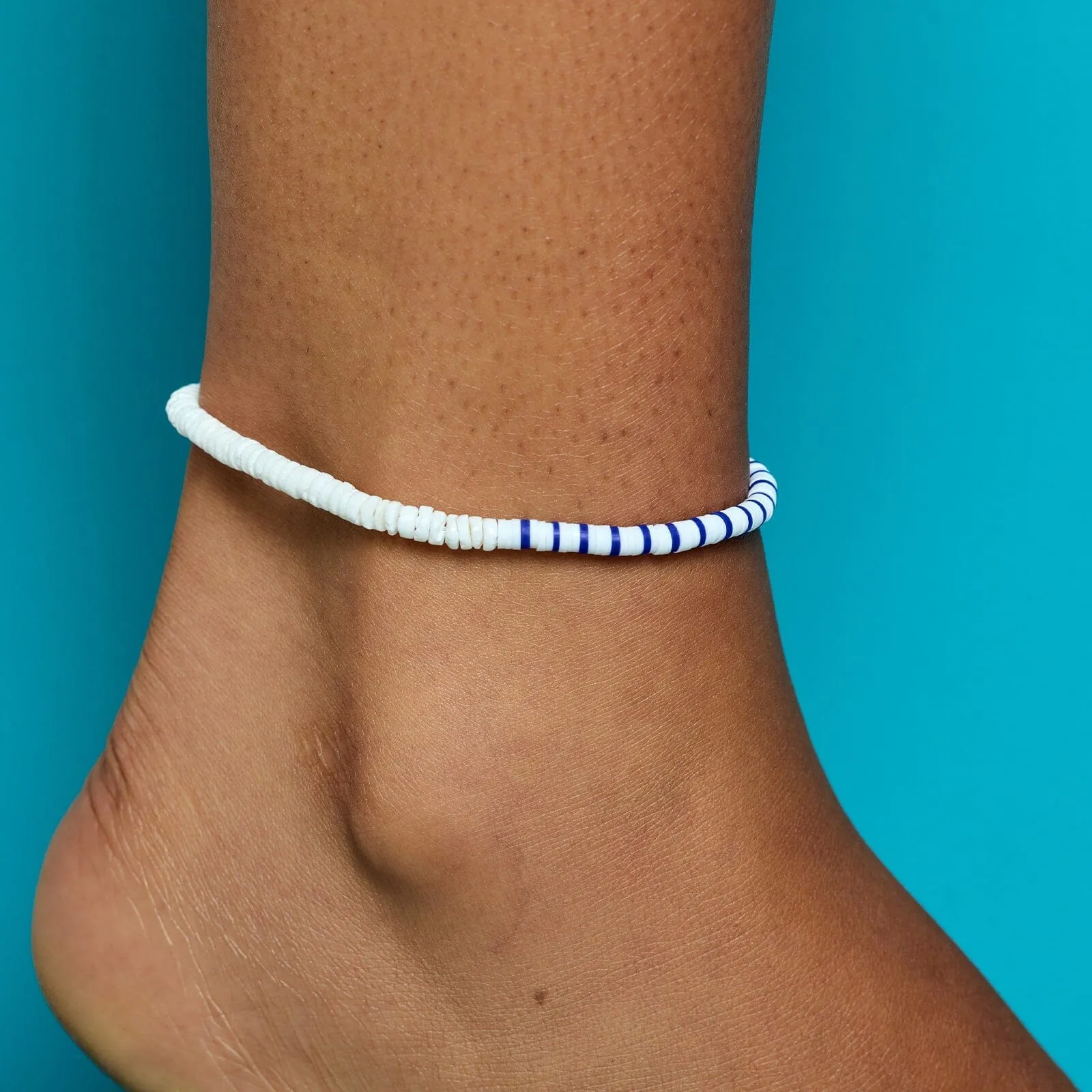 Surfrider Puka Stretch Anklet