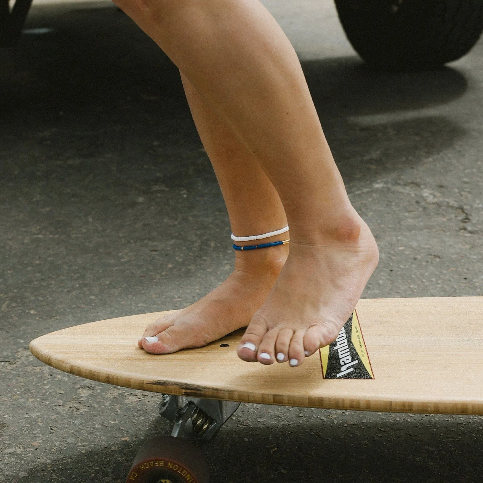 Surfrider Puka Stretch Anklet