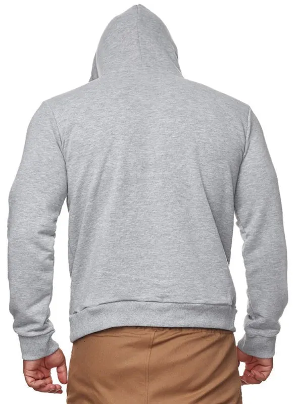 Sweatshirt Hooded Long Sleeve T-Shirt Men's Sweatshirt Mask