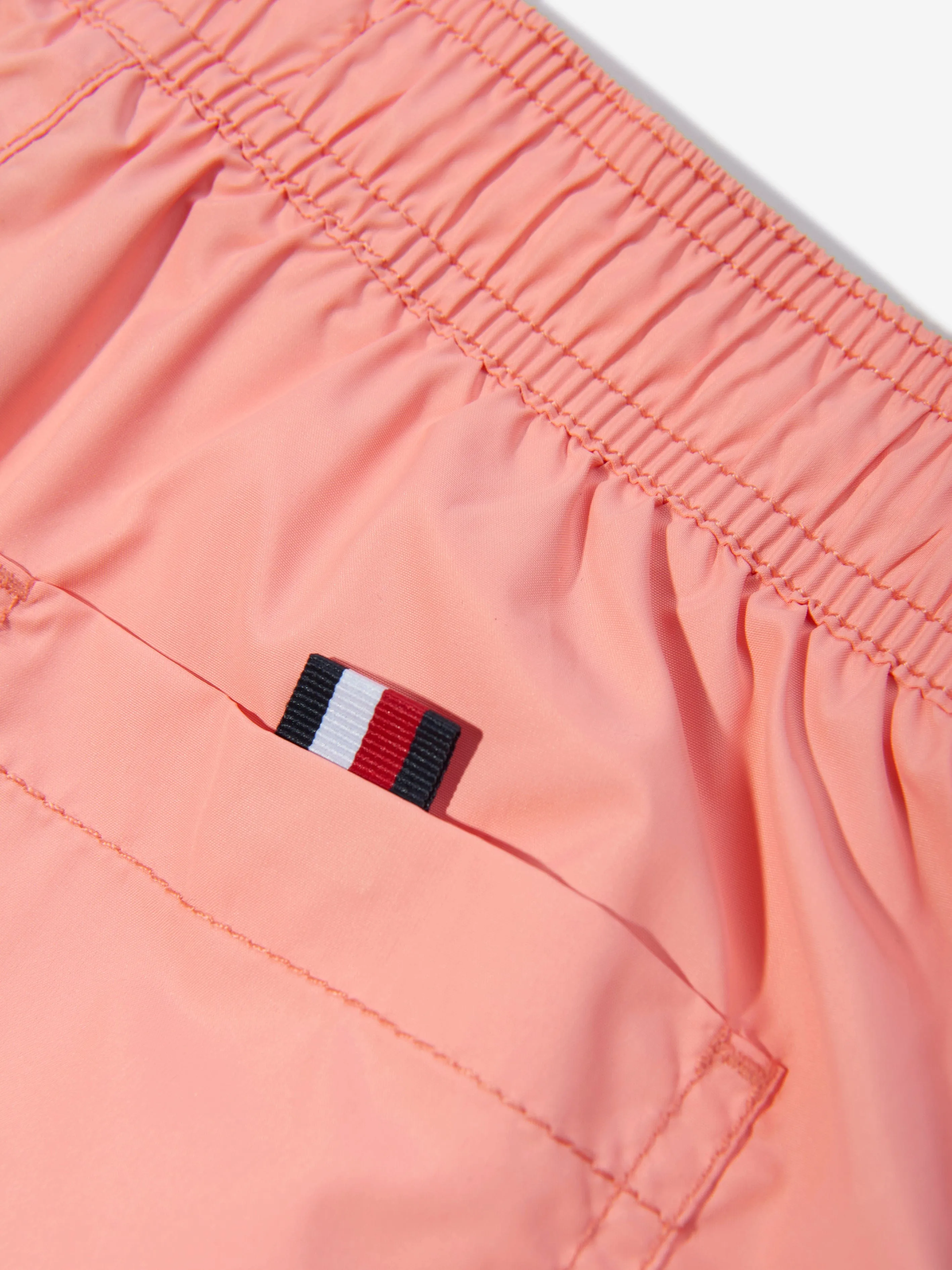 Tommy Hilfiger Boys Medium Drawstring Swim Shorts in Pink