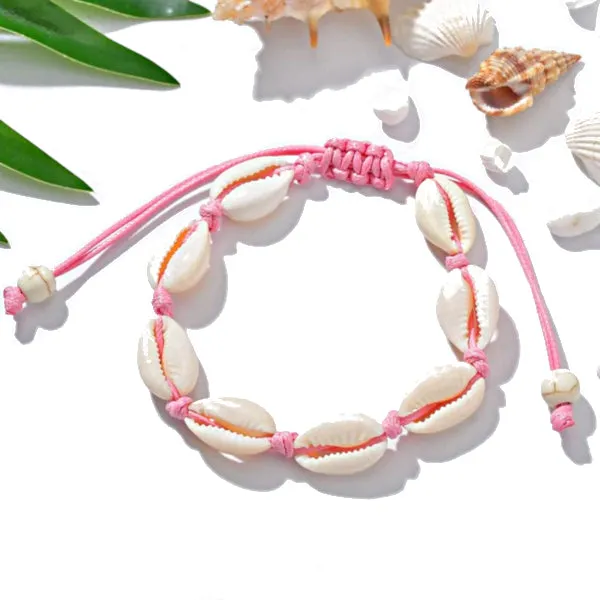 Vintage Sea Shell Anklet Bracelet Strap