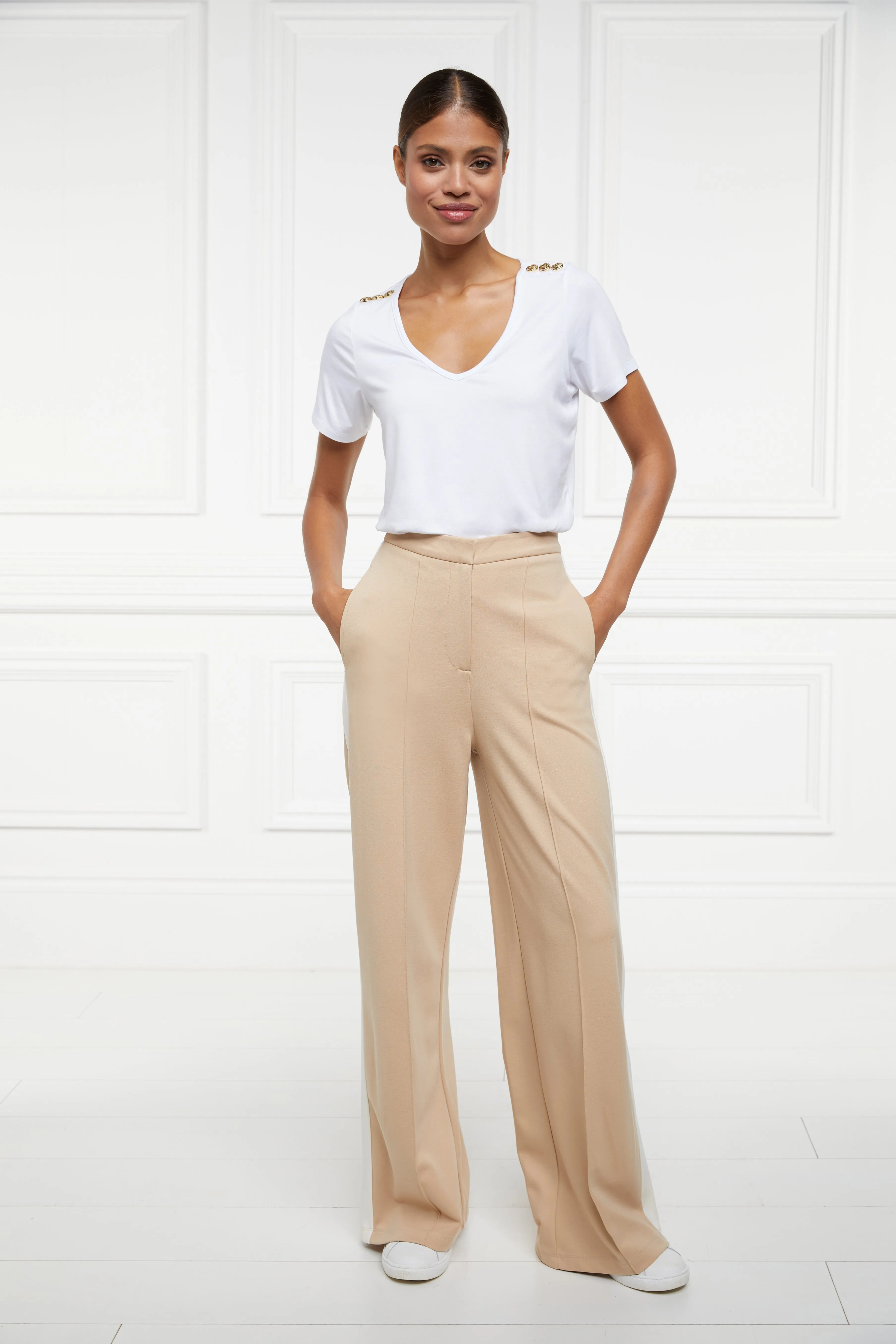 Wide Leg Pant (Camel)